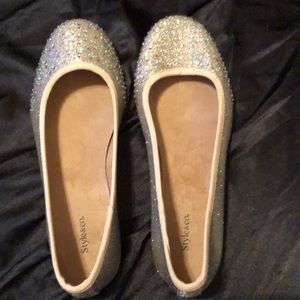 Style and Co glitter flats